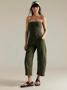 We The Free Je Suis Pret Barrel Jumpsuit Medium